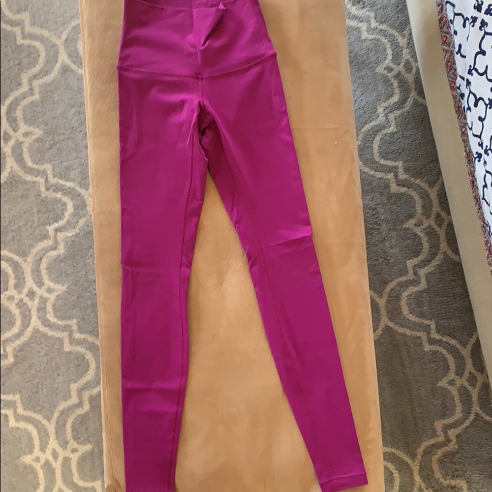 Lululemon Align Pant Sz 4 28” Color:grape purple